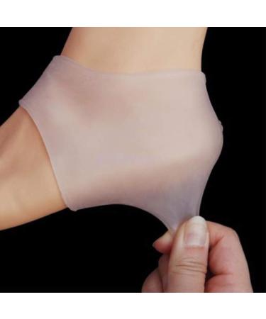 Silicone Moisturizing Gel Heel Socks for Cracked Feet | Pain Relief for Men & Women - International Shipping - Buy Online on GoSupps.com