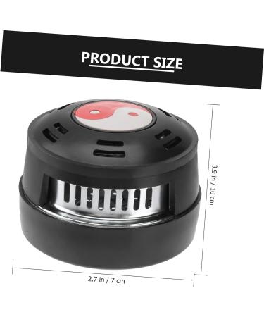 OHPHCALL 2Pcs Ai box Cloth cover moxibustion device Ai can moxa cone burner moxibustion furnace tool waist moxa burner container moxa heat tank Ai Zhu portable seat bracket - Buy Online on GoSupps.com