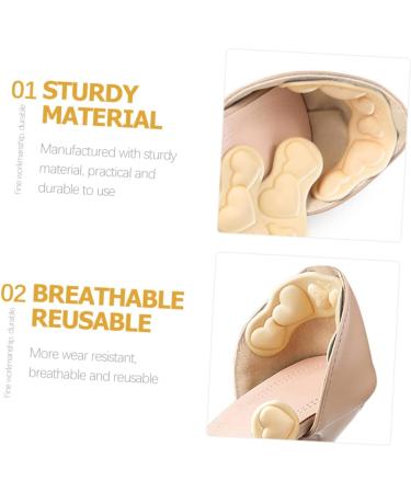 NOLITOY 12 Pairs High Heel Stickers & Cushions - Self-Adhesive Heel Protectors for Comfort & Grip - Ideal for Outdoor Wear & Boots - Buy Online on GoSupps.com