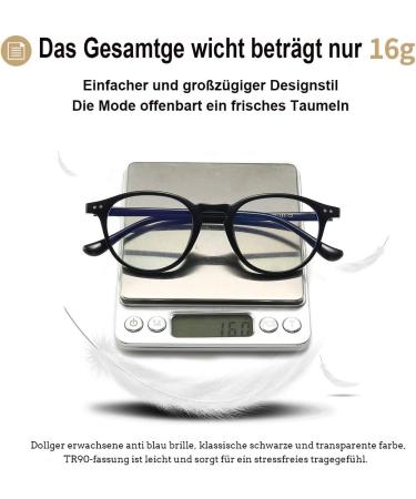 Buy Dollger Blue Light Filter Glasses - Classic Anti-Blue Light Computer Gaming Glasses for Men & Women - Buy Online on GoSupps.com