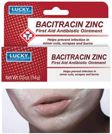 Bacitracin Zinc Cream Ointment - Problem Skin Protectant for Rash & Itch Relief - Buy Online on GoSupps.com