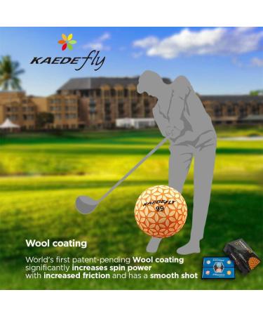 Kaede 2 Tone Colored Golf Balls (6-Pack) - Fly Distance Technology - Buy Online on GoSupps.com