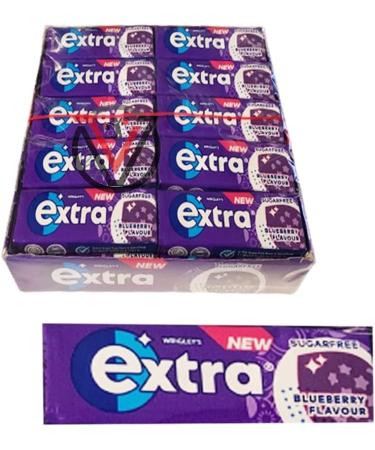 Wrigley Extra Sugar Free Chewing Gum | Extra Blueberry & Extra Apple Pick any Flavour & Number of Packs - Buy Online on GoSupps.com