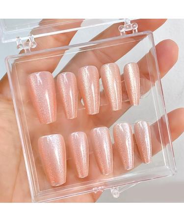 AJTUTUS Long Ballerinas False s Full Cover False s Press on s Short Square False Tips - Buy Online on GoSupps.com