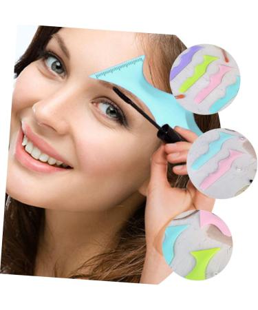 Beavorty 2pcs Silicone Beauty Ruler Lash Mascara Makeup Lipstick Makeup Stencils Cosmetic Applicator - Buy Online on GoSupps.com