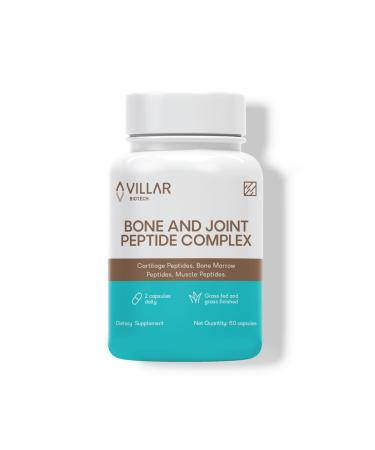 Bone & Joint Peptide Complex Grass-Fed Cartilage Bone Marrow & Muscle Peptides Joint Support Mobility & Recovery Hydropeptex 60 Capsules