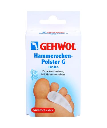GEHWOL Polymer Gel Hammer Toe Pad G left 1 pc