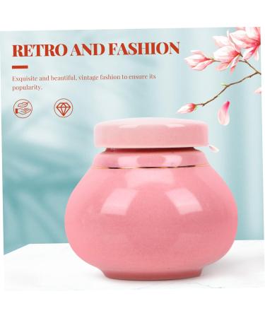 Didiseaon Storage Bottle Cans Coffee Lotion Face Cream Containers Lotion Sub Bottle Bulk Travel Lotion Chinese Food Containers Bulk Jars Buttercream Travel Jar Ceramics Pink Household Powder 6x5.5cm Pink - Buy Online on GoSupps.com
