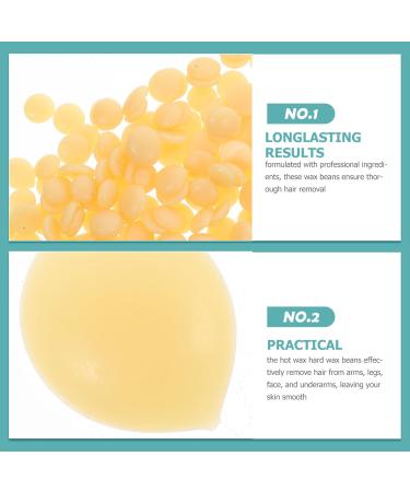 Mikinona 100g HoneyHot Wax Beans For Women Brazilian For Body And Face Hair Removal SkinFriendly Formula - Buy Online on GoSupps.com