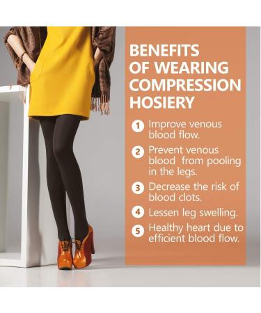 Thigh Highs Open Toe Compression Stockings | Medical Class 23-32 mmHg | X-Large Beige - Buy Online on GoSupps.com