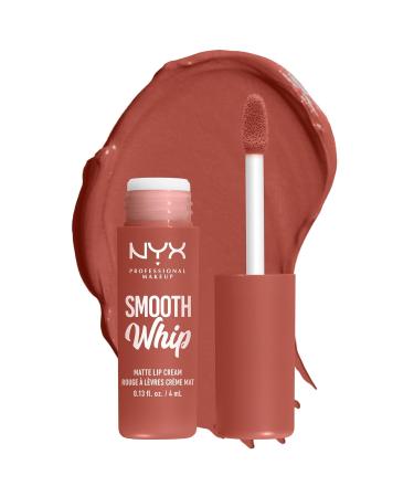 NYX Smooth Whip Matte Lip Cream - Kitty Belly 02 Peach Nude | Long-Lasting & Vegan Liquid Lipstick - Buy Online on GoSupps.com