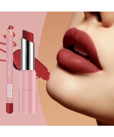Lip Balm Nourishing Lipstick - Non-Sticky Nourishing Matte Balm for Chapped Lips (Women) - Buy Online on GoSupps.com