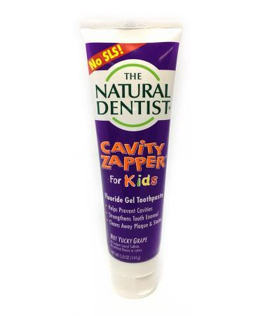 Natural Dentist Kids Toothpaste 5 Oz - SLS Free Cavity Zapper Gel - Pack of 2 - Helps Prevent Cavities and Strengthen Teeth - Buy Online on GoSupps.com
