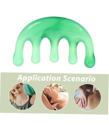 POPETPOP 2pi ces Peigne de Massage Gua Sha Manuel pour Cheveux Boucl s Outil de Gratte-cheveux et Gratte-t te pour Salon de Coiffure et Usage Quotidien - Buy Online on GoSupps.com