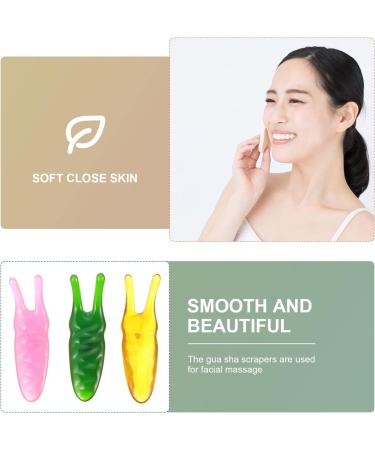 Beaupretty 3-Piece Nasal Massage Tools Set | Y-Shape Resin Spatula & Scraper for Nose Beauty - Buy Online on GoSupps.com