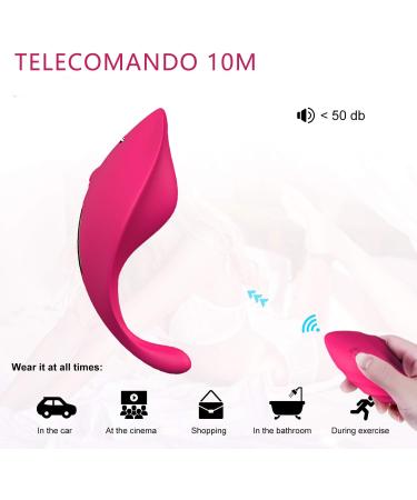Wireless Vibrator for Women with Remote Control - Waterproof Silicone Clitoral Stimulator & Butterfly Design - Buy Online on GoSupps.com