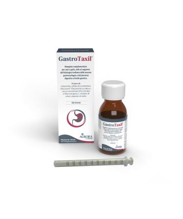 AURORA BIOFARMA | GastroTaxil 120 ml, complementary food for dogs and cats, useful to support the physiological trophism of the gastroesophageal mucosa and the gastric digestive process