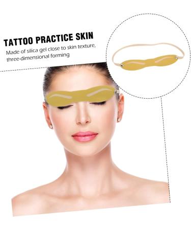 Healeved 30 Pcs Eyebrow Practice Skin Makeup Headbands Beginner Skin Practice Tools Artificial - Buy Online on GoSupps.com