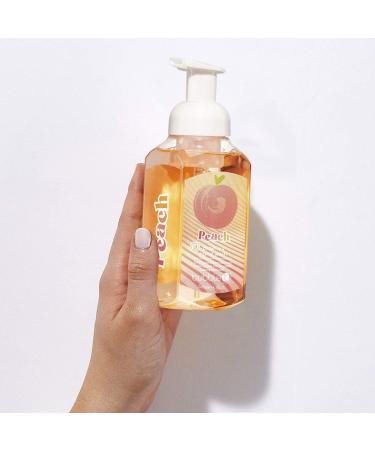 Bubble T Cosmetics Peach Moisturising Foaming Hand Wash - Vegan Friendly Cruelty Free 250ml - Buy Online on GoSupps.com