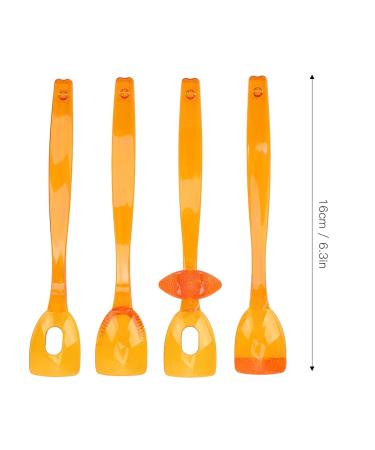 Buy Tongue Muscle Trainer - 4pcs Lip & Tongue Rehabilitation Device (Large Orange) | International Shipping Available - Buy Online on GoSupps.com