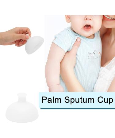 Palm Sputum Cup - Hollow Arch Design Mucus Remover for Babies | Convenient White Tool for Easy Mucus Removal - Buy Online on GoSupps.com