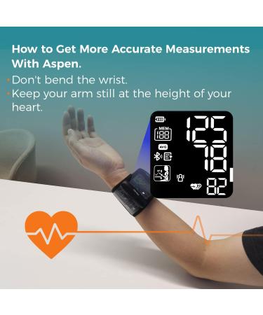 Meraw Bluetooth Wrist Blood Pressure Monitor 2023 Upgrade | FSA HSA Approved, High Accuracy Cuff 5.3-8.5 inch, Irregular Heartbeat Monitoring & Unlimited Memories in APP - Buy Online on GoSupps.com