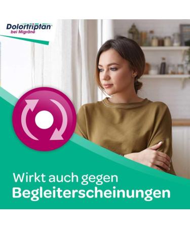 Dolortriptan - Migraine Relief with Almotriptan International Shipping 2 Tablets - Buy Online on GoSupps.com
