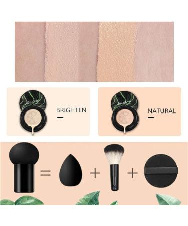 Mushroom Head Air Cushion CC Cream TIK Tok Mushroom Head Air Cushion CC Cream (Brighten + Natural) - Buy Online on GoSupps.com