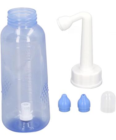 300ml Sinus Rinse Bottle PP EVA Nasal Wash Nose Cleaner Nasal Irrigation System with Two Nozzles - Buy Online on GoSupps.com