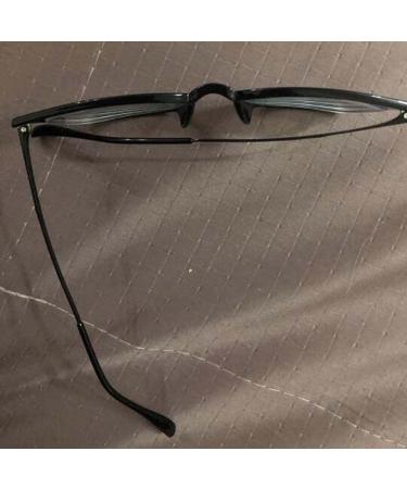 Ygnjh Glasses Replacement Legs - Metal Glasses Spare Parts for Sunglasses Repair | Durable Black 1mm Double Tooth Spacing - Buy Online on GoSupps.com