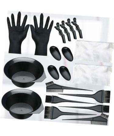 minkissy 2 Sets Hair Color Mixing Bowl Hair Mixing Spoon Diy Salon Tool Hair Tinting Tool Hair Blower Dryer Brush Beard Kits T Tool Hair Tinting Bowl and Brush Beard Cape Hair Dye Cloak - Buy Online on GoSupps.com