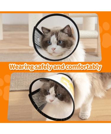 ZXUPOI Soft Plastic Elizabethan Collar for Cats & Puppies - Protective Pet Cone XS (15-18cm) | International Shipping Available - Buy Online on GoSupps.com