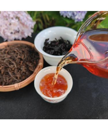 HQZM Yiwu Oude Boom Pu er Loss Thee 500g Oude Ger Oude River Tee 1764oz Stirds Teeste - Buy Online on GoSupps.com