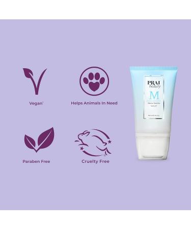 PRAI Beauty M Collection Meno-Soothe Serum Rollerball, Anti-Aging and Anti-Wrinkle Face Serum, Hydrating Serum with Hyaluronic Acid, 3 Oz 3 Ounce Serum - Buy Online on GoSupps.com