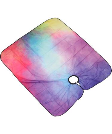 Professional Waterproof Hair Cutting Cape - Tie Dye Salon Apron with Neck Buckle for Hairdressers & Stylists - Buy Online on GoSupps.com