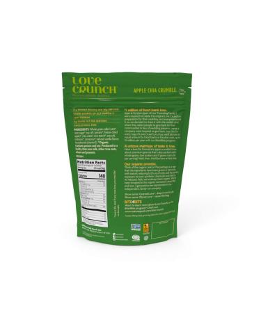 Nature's Path Love Crunch Organic Granola - Apple Chia Crumble, 11.5 oz | Premium Snack - Buy Online on GoSupps.com