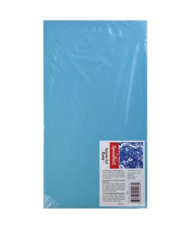 Speedball 4203 Speedy-Cut Easy Block Printing Carving Block  Soft Rubber-Like Material  Blue  6 x 11 Inches 6x11 - Buy Online on GoSupps.com