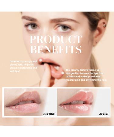 Viola House Lip Scrub - Hydrating Bubble Lip Peeling Mask for Cracked Lips Repair & Plump Dryness Fades Lip Lines | International Shipping Available - Buy Online on GoSupps.com