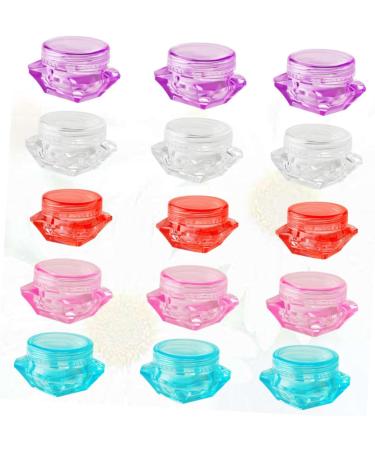minkissy 35pc Diamond Cosmetic Container Cosmetic Empty Jars Cosmetic Samples Container Sample Empty Container Cosmetic Jars with Lid With Cover Masonry M As Shown - Buy Online on GoSupps.com