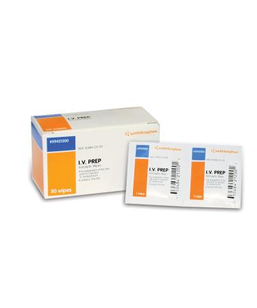 Smith+Nephew I.V. PREP Antiseptic Wipes 50 Count