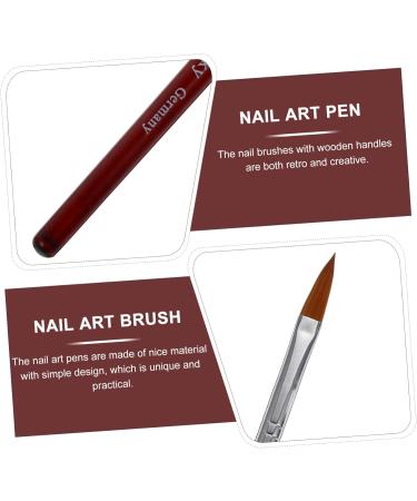 Housoutil Nail Art Wooden Accessories Flat Head - Buy Online on GoSupps.com