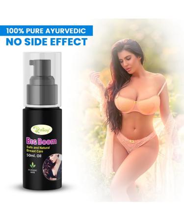 Big Boom Breast Spray Oil - Increase Breast Size by Two Cups - Women's Breast Enhancing Oil - Buy Online on GoSupps.com