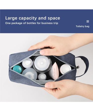 Lmoikesz Waterproof Pocket Storage - Multifunctional Dark Blue Travel Organizer for Cosmetics Toothbrush and More - Buy Online on GoSupps.com