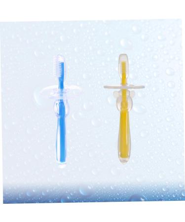 Minkissy 4-Pack Training Toothbrushes for Kids | Silicone Baby Toothbrush Toys for Toddlers | Best Accessories for Milk Teeth - Buy Online on GoSupps.com