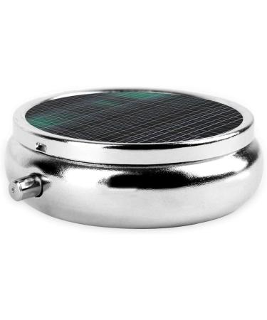 Multi-Dimensional Round Pill Box Organizer - 3 Compartment Travel Pill Holder for Purse & Pocket - Buy Online on GoSupps.com