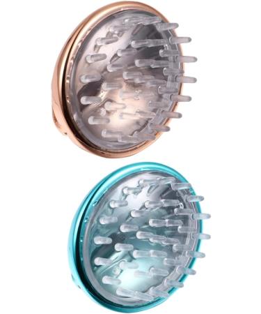 Beavorty Neck Massagers & Shampoo Massage Comb Set - 4pcs Silicone Scalp Gripper & Body Scrubber for Men | Buy Internationally - Buy Online on GoSupps.com