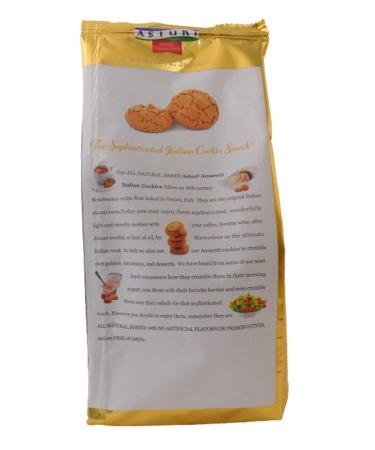 Authentic Italian Amaretti Cookies - 6.35oz (Pack of 3) - Buy Online on GoSupps.com