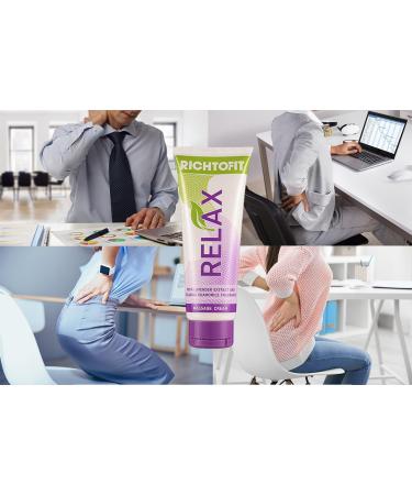 Relax Massage Cream - Natural Lavender Relief for Office Workers & Travelers | 100ml Made in Hungary - Buy Online on GoSupps.com