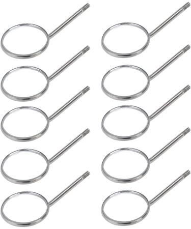 10 PCS Stainless Steel Mirror Replacement Heads - Teeth & Eyelash Extension Inspection 2.2 cm Diameter - Buy Online on GoSupps.com