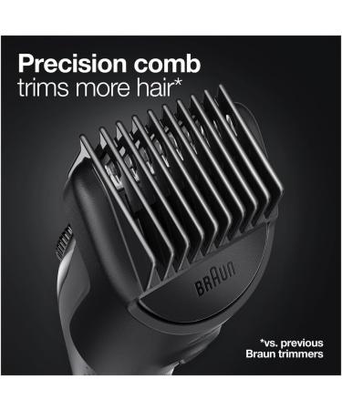 Procter Gamble Braun Beard Trimmer 5 BT5342 beard trimmer for men facial hair reliable blades 39 length settings blackgray - Buy Online on GoSupps.com